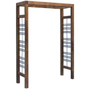 pergola droite en bois - burger
